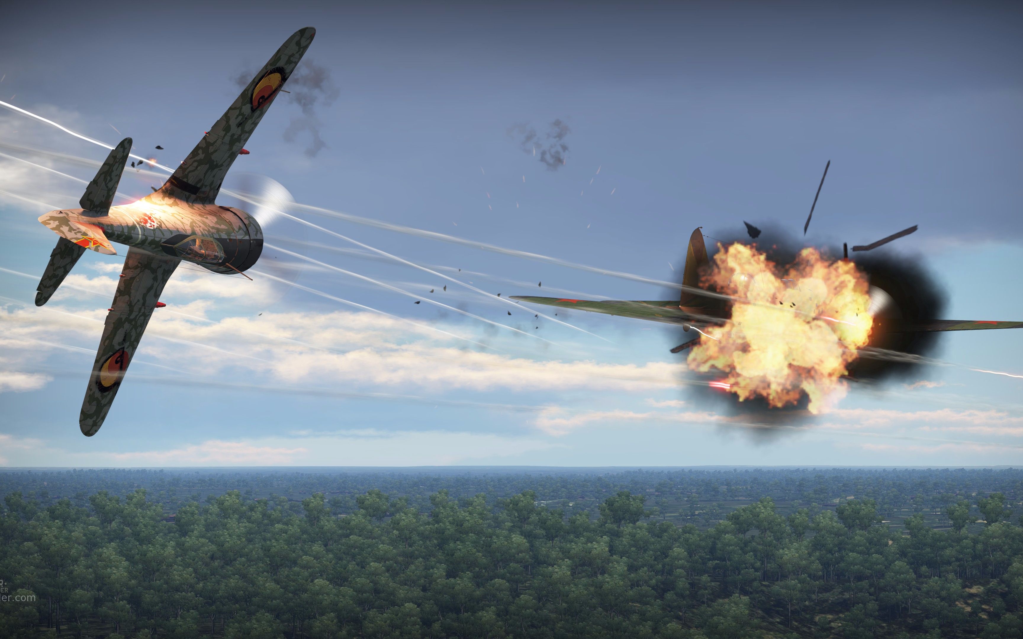 【飞天黄瓜景云改】《战争雷霆》巨炮小飞机----二式战二型乙"钟馗"