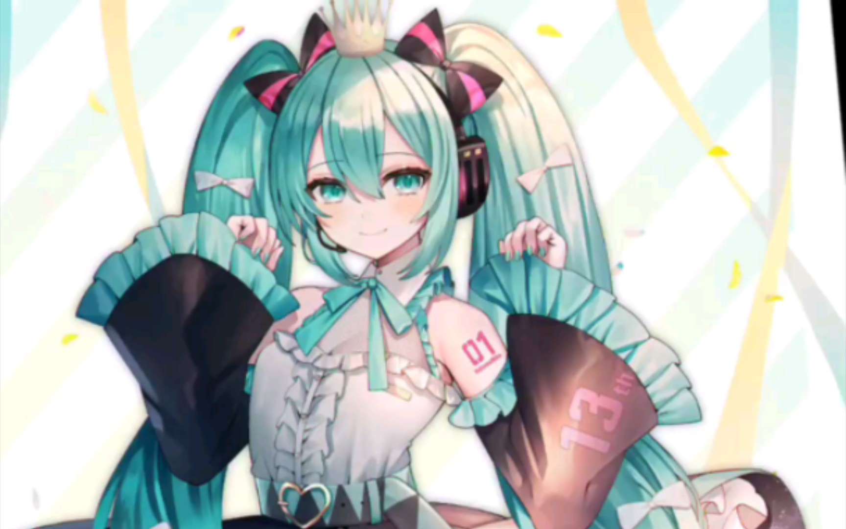 [图]【初音未来】祝初音未来生日快乐！希望在未来的日子里，大家也能一直陪伴她走下去，以及，感谢公主殿下在过去的陪伴