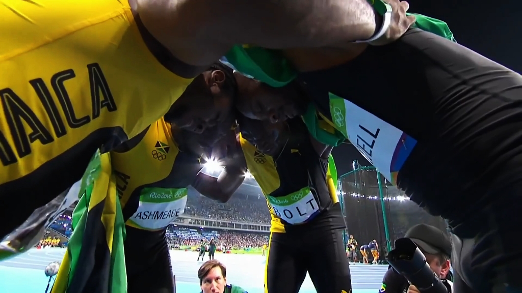 牙买加速度代表 博尔特 布雷克 鲍威尔