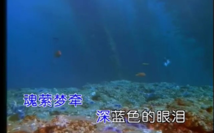 [图]陈冠蒲经典歌曲_『蓝眼泪』_取一瓢深蓝色苦苦的湖水_化成一滴蓝色的眼泪…