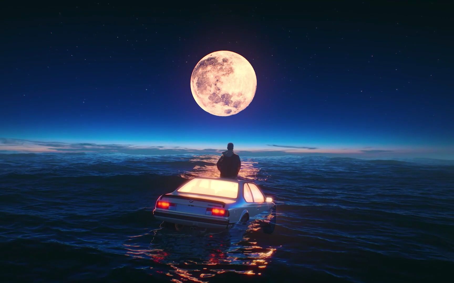 【动态壁纸】在海洋中漂浮着-live wallpaper floating in the ocean