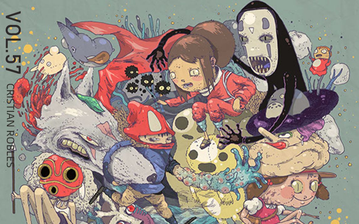 从奇葩星球冒出的古古怪怪 新潮插画vol.57 cristian robles