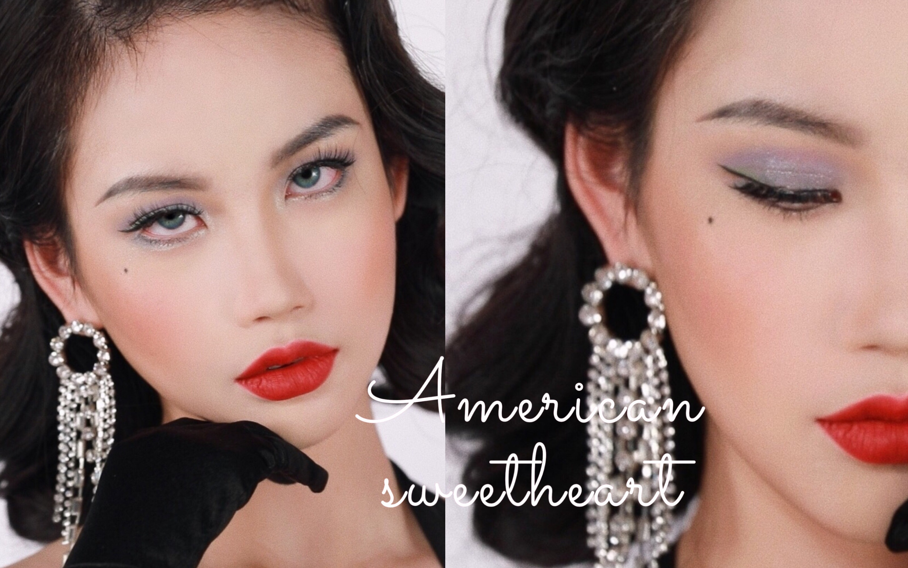 活动  美国甜心复古妆容 l 梦露灵感妆