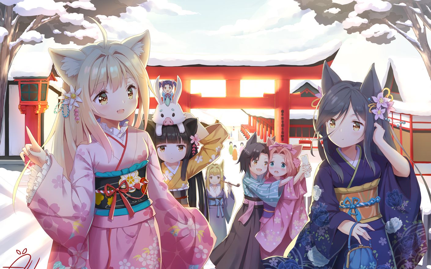 【bd补番】【此花亭奇谭/このはな綺譚】1080p ncop/nced/menu/pv/cm