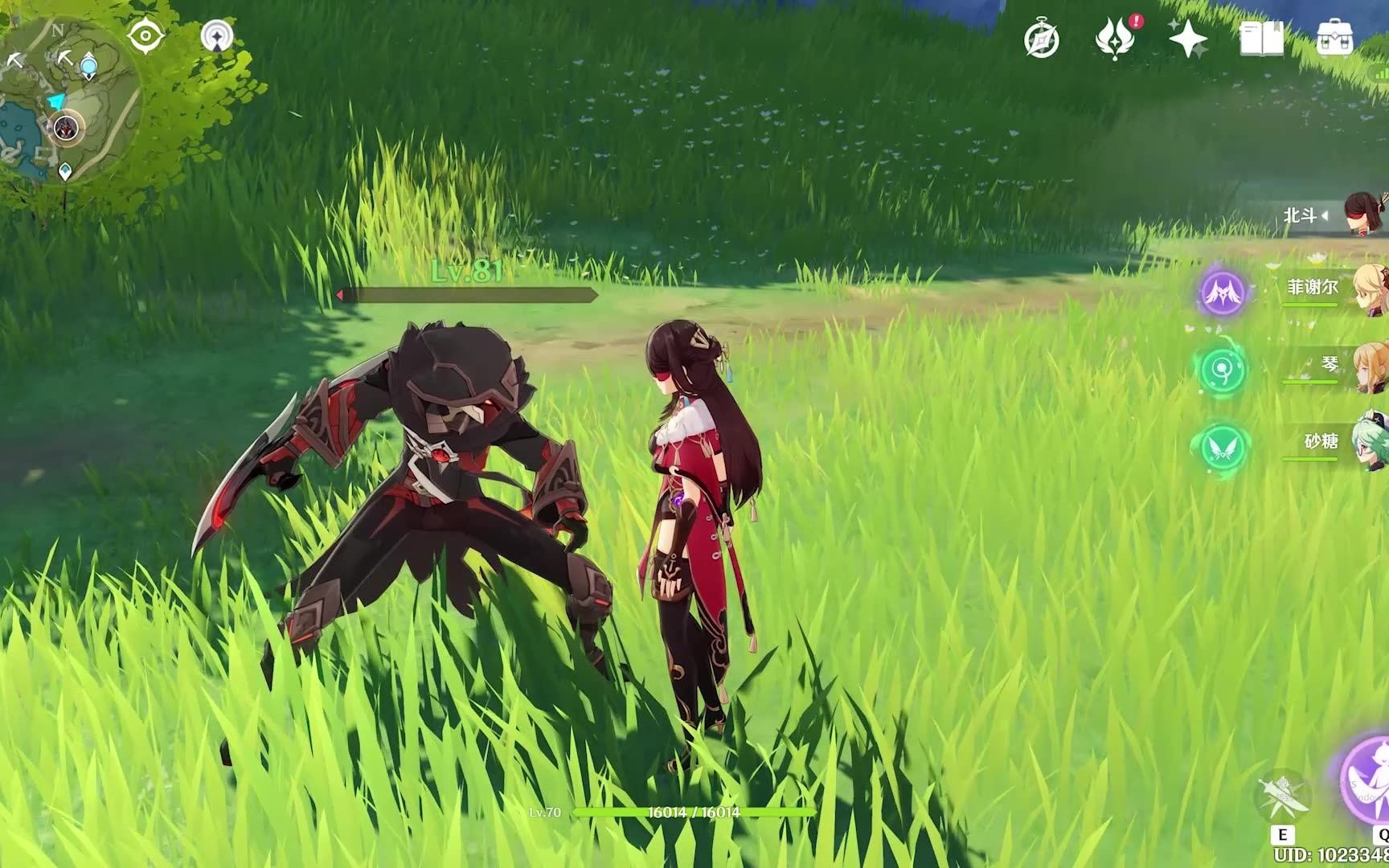 【原神】债务处理人:只要我不出手,我就不会死!