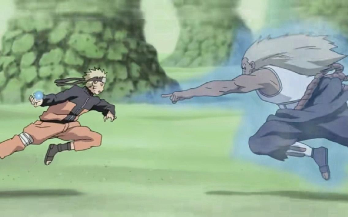 "剪掉所有对话!"火影经典对决,鸣人vs三代雷影!