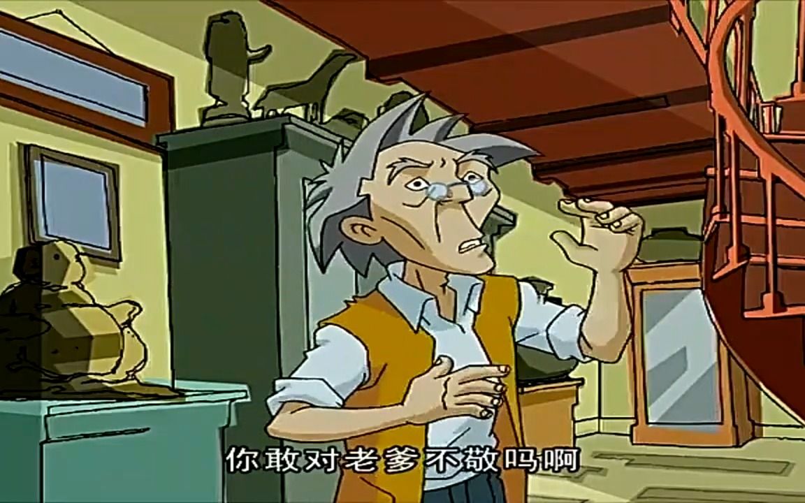 【成龙历险记】（国语中字）——74黑影追踪