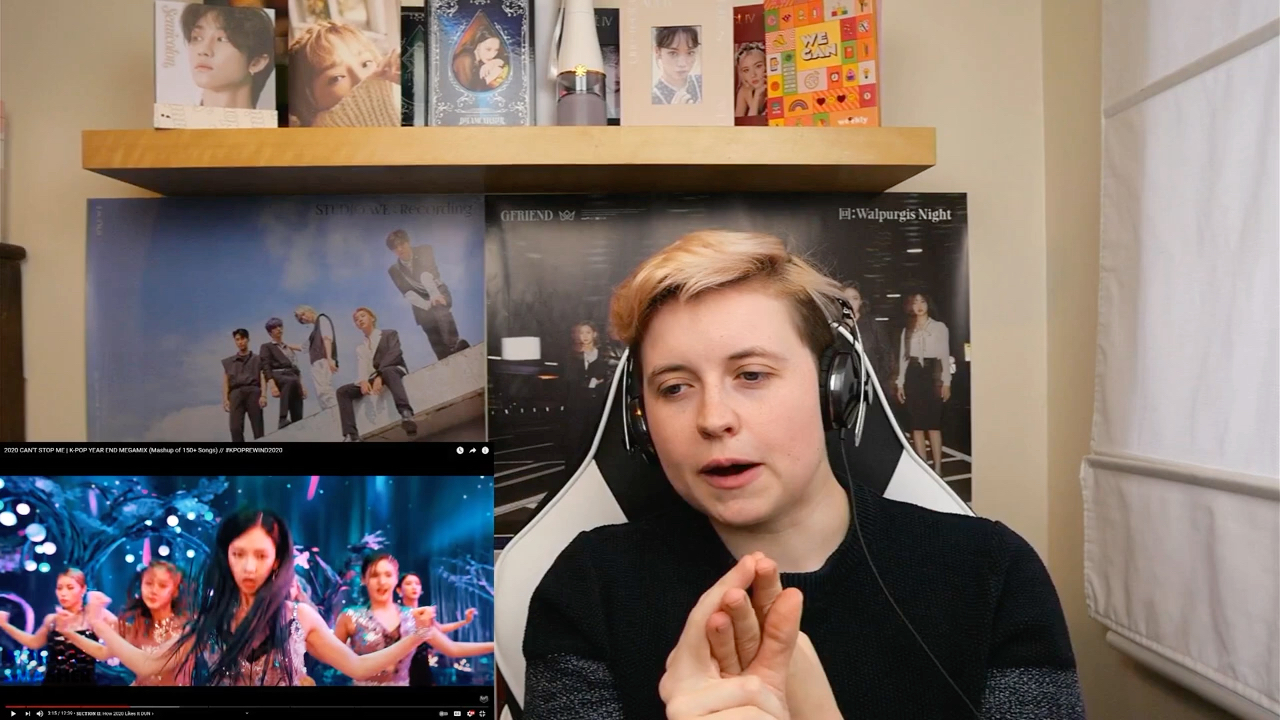 英国油管姐姐reaction 2020 kpop歌曲mv神级混剪