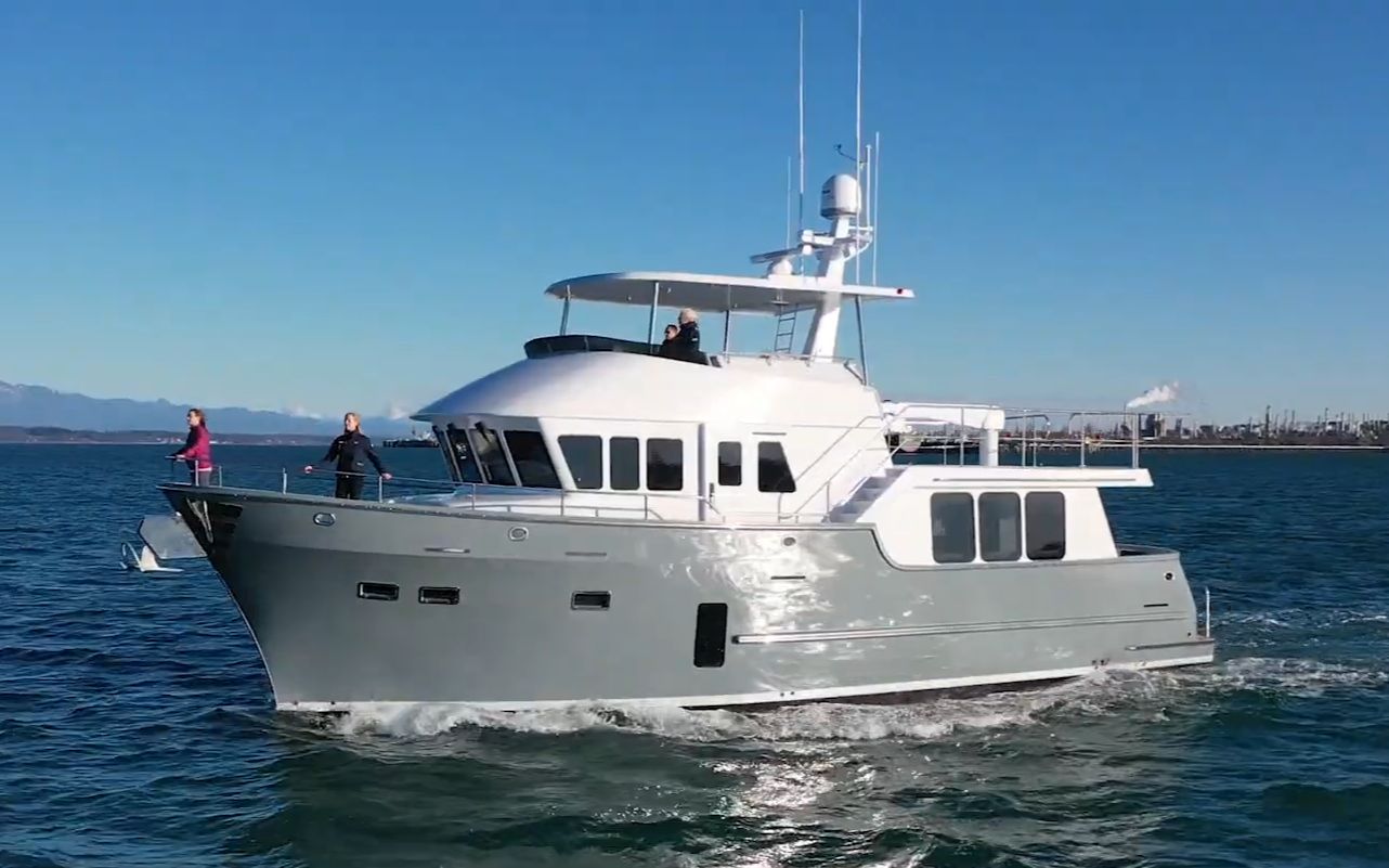 northern marine 57全钢长航程拖网游艇