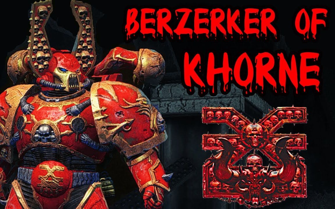 [图]KHORNE BERZERKER vs Imperial Guard! - Warhammer 40K_ Space Marine