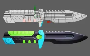 Скачать видео: 【3dmax建模】适合新手学习的小刀武器建模教程，零基础布线讲解，3dmax新手建模案例教学