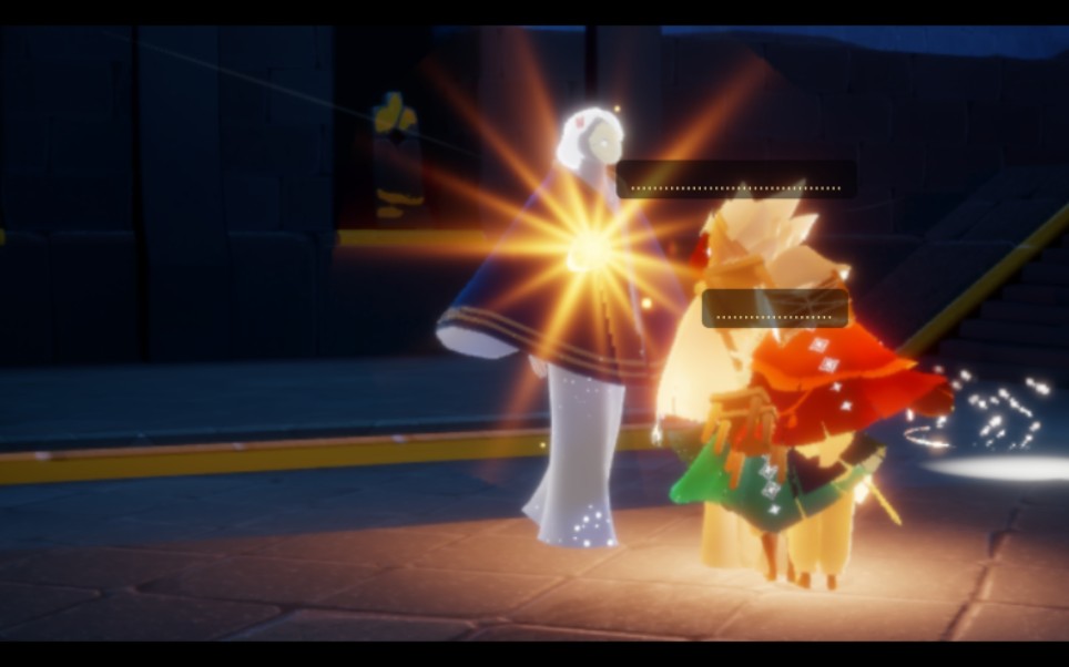 光遇红色发卡先祖烟花手先祖具体位置