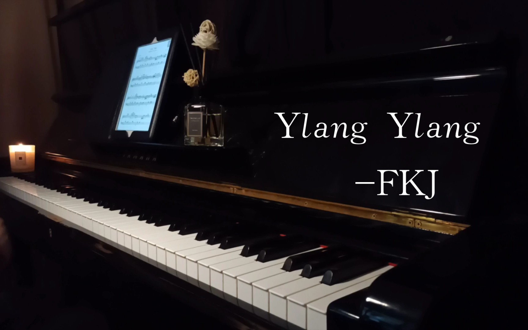 [图]【宝藏小众】法国音乐人FKJ_绝美Ylang Ylang~烛光&钢琴