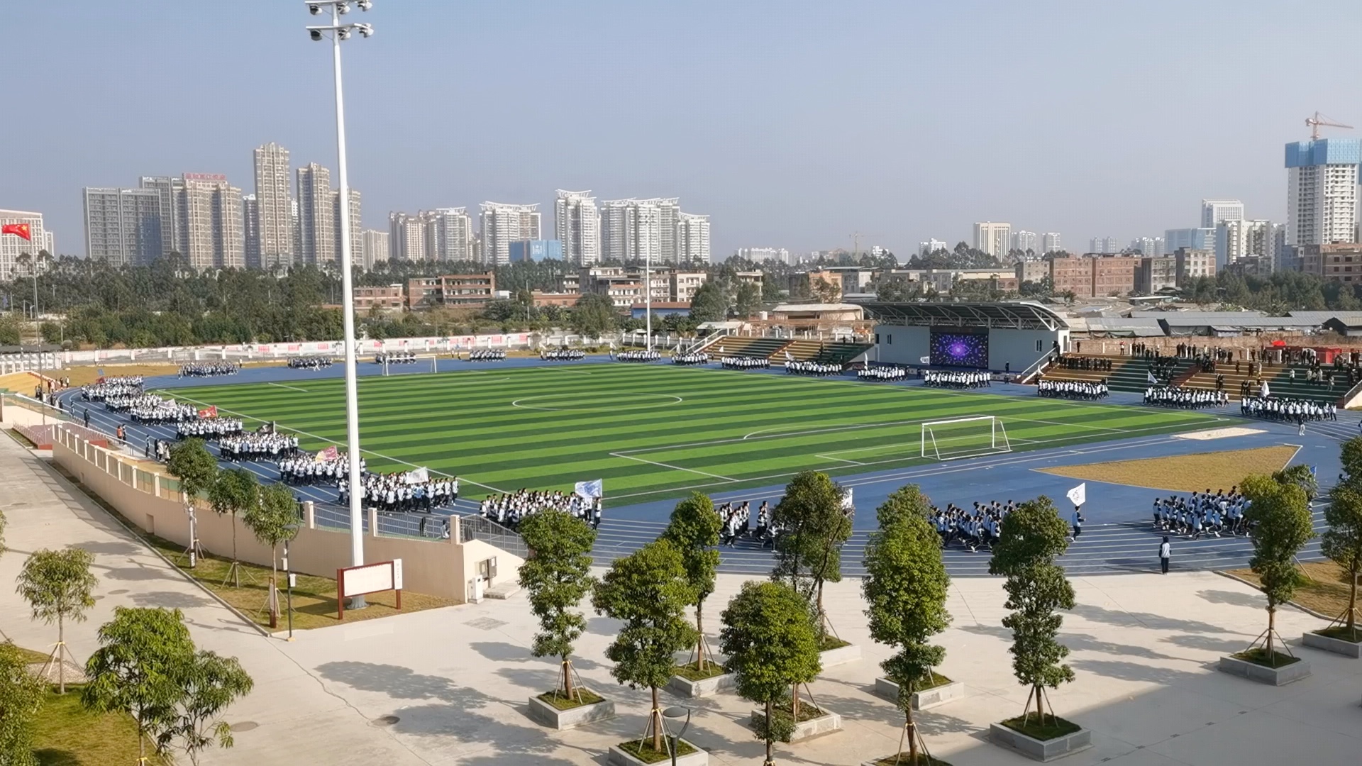 南宁十中跑操展示