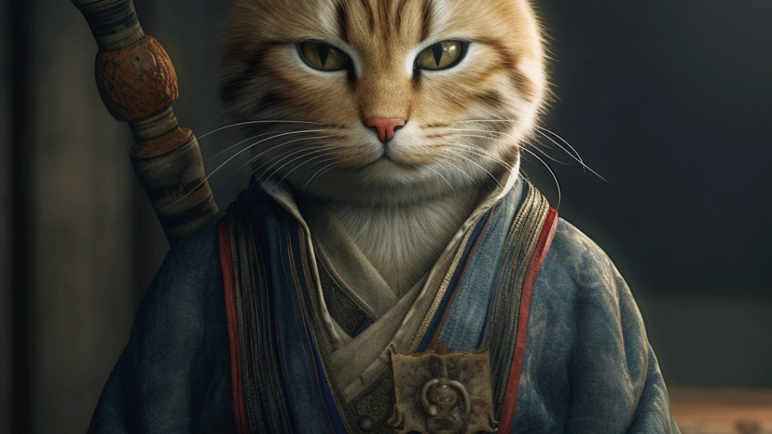 ai绘画|当猫遇上国潮