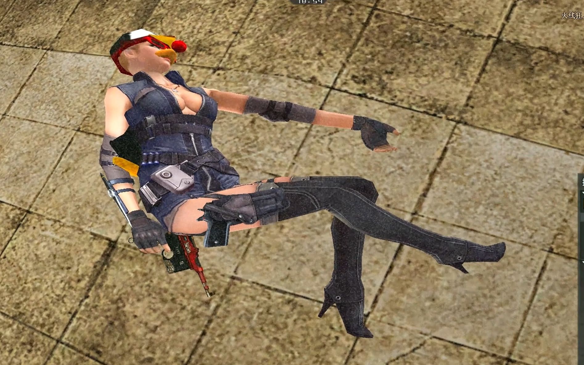 cf【r】审判者保卫者,个人最喜欢的蹲姿!