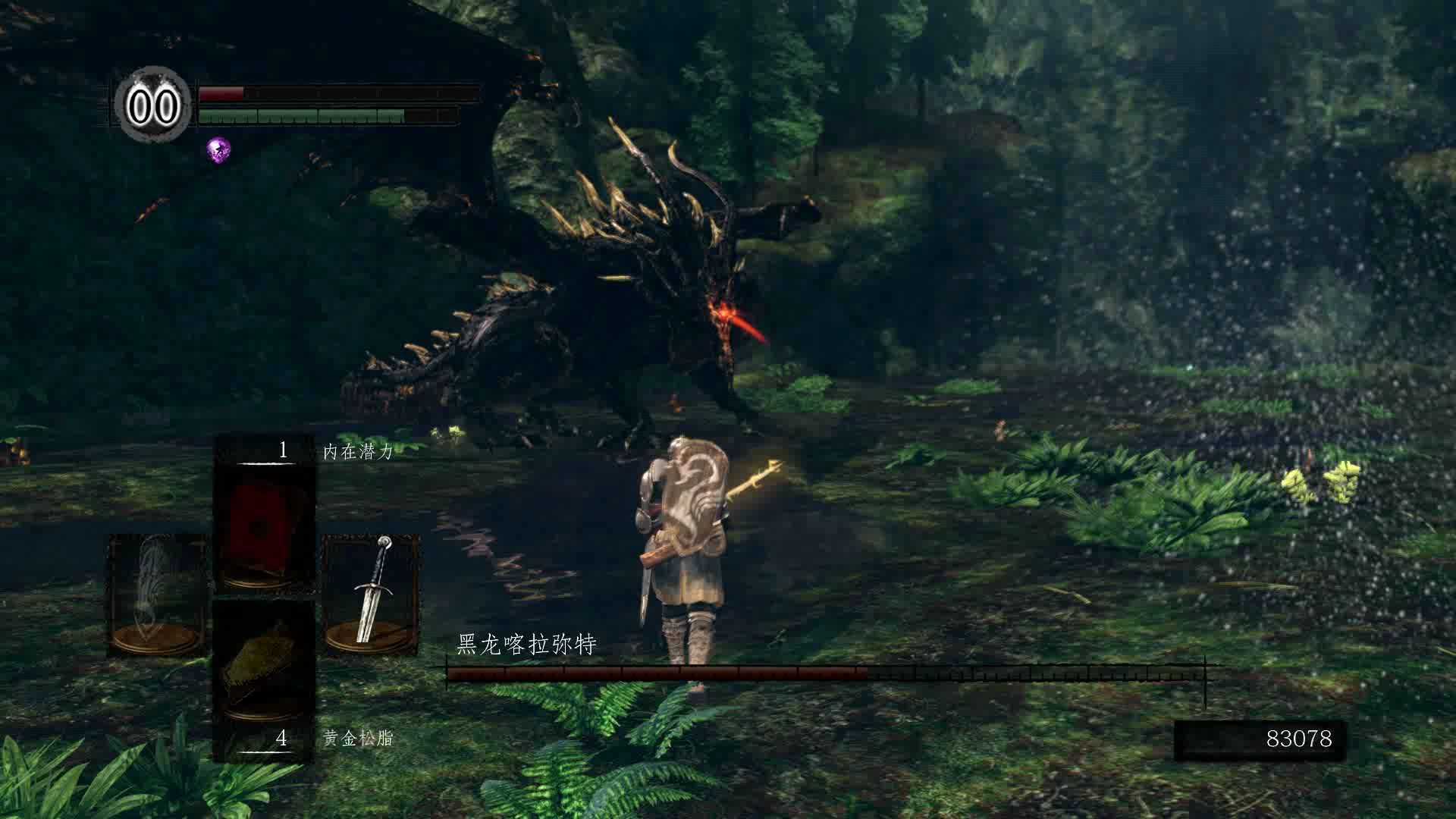 黑暗之魂 重制版 黑龙 喀拉弥特 断尾