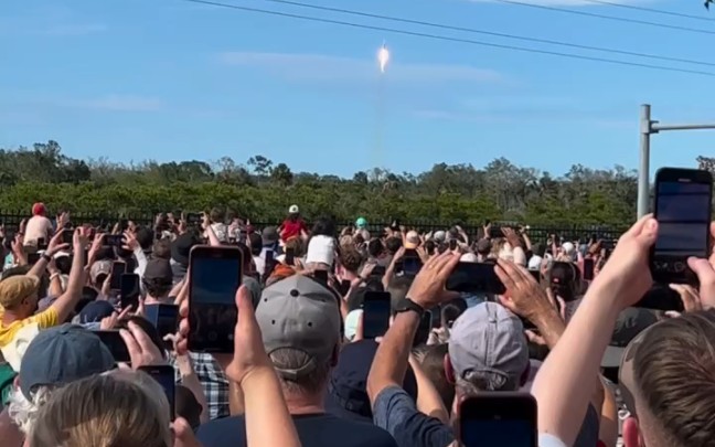 spaceX火箭升空哔哩哔哩bilibili