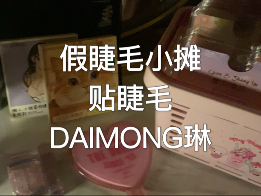 中文助眠 场景模拟 DAIMONG琳 欢迎光临我的睫毛小铺 内有贴睫毛夹睫毛刷睫毛服务~哔哩哔哩bilibili