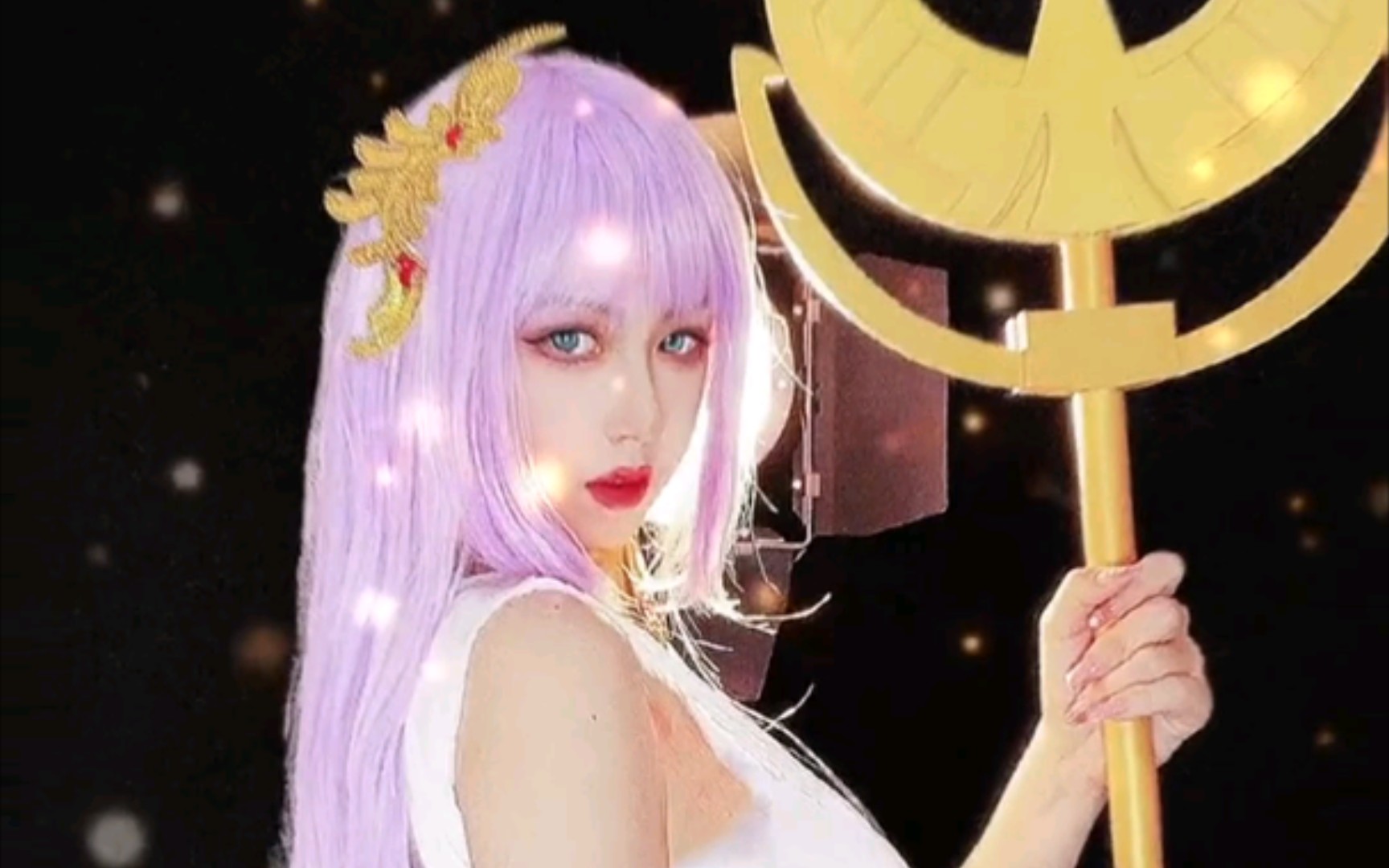 【优拉yola】圣斗士星矢正义传说 挑战全网最美雅典娜 快来挑战我!