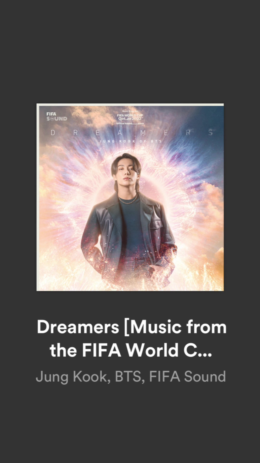 梦想家 (卡塔尔世界杯2022) jung kook,bts,fifa声音