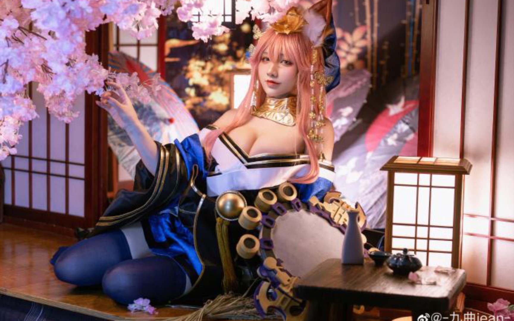 玉藻前cosplay,请带走这个小狐狸._哔哩哔哩_bilibili