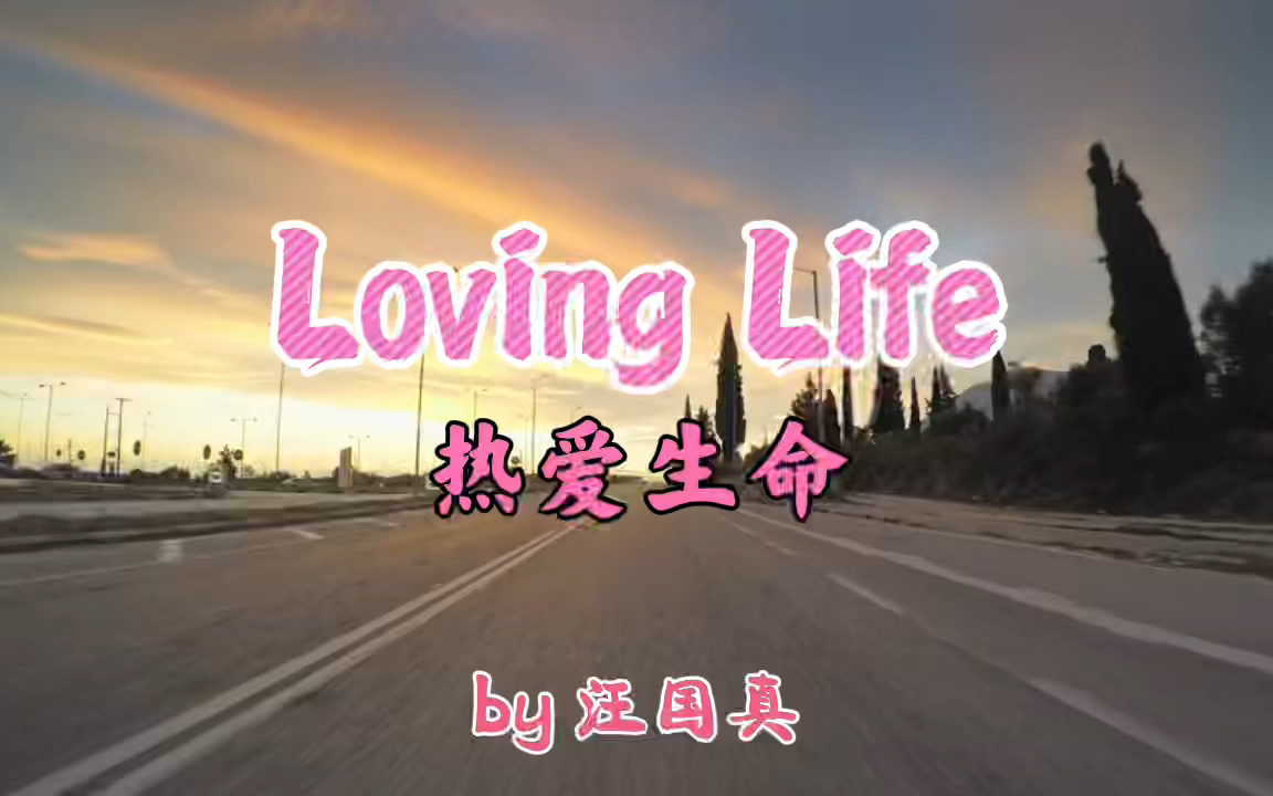 既然选择了远方便只顾风雨兼程lovinglife热爱生命汪国真