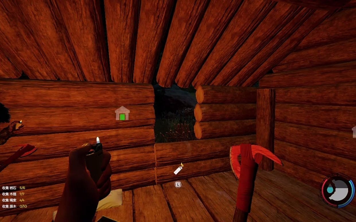 theforest森林(3)寻找天坑!_哔哩哔哩 (゜-゜)つロ 干杯~-bilibili