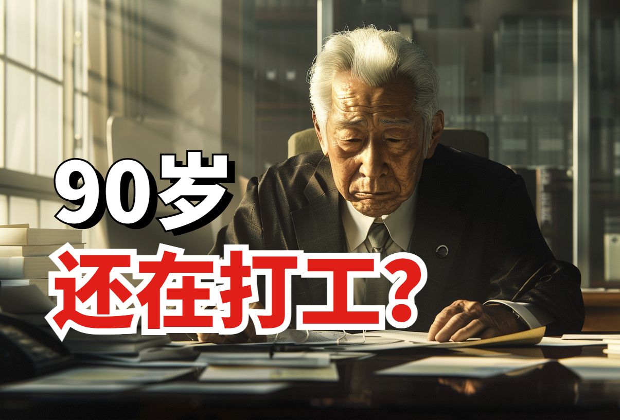 终身打工?日本老人永不退休!
