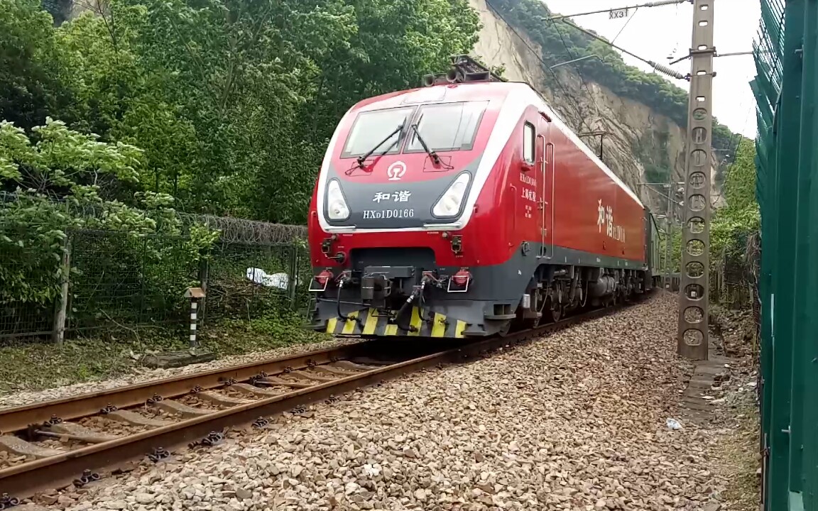 『hxd1d-0166(上局杭段)』k465次(西安-宁波)[2019.4.27 11:54]