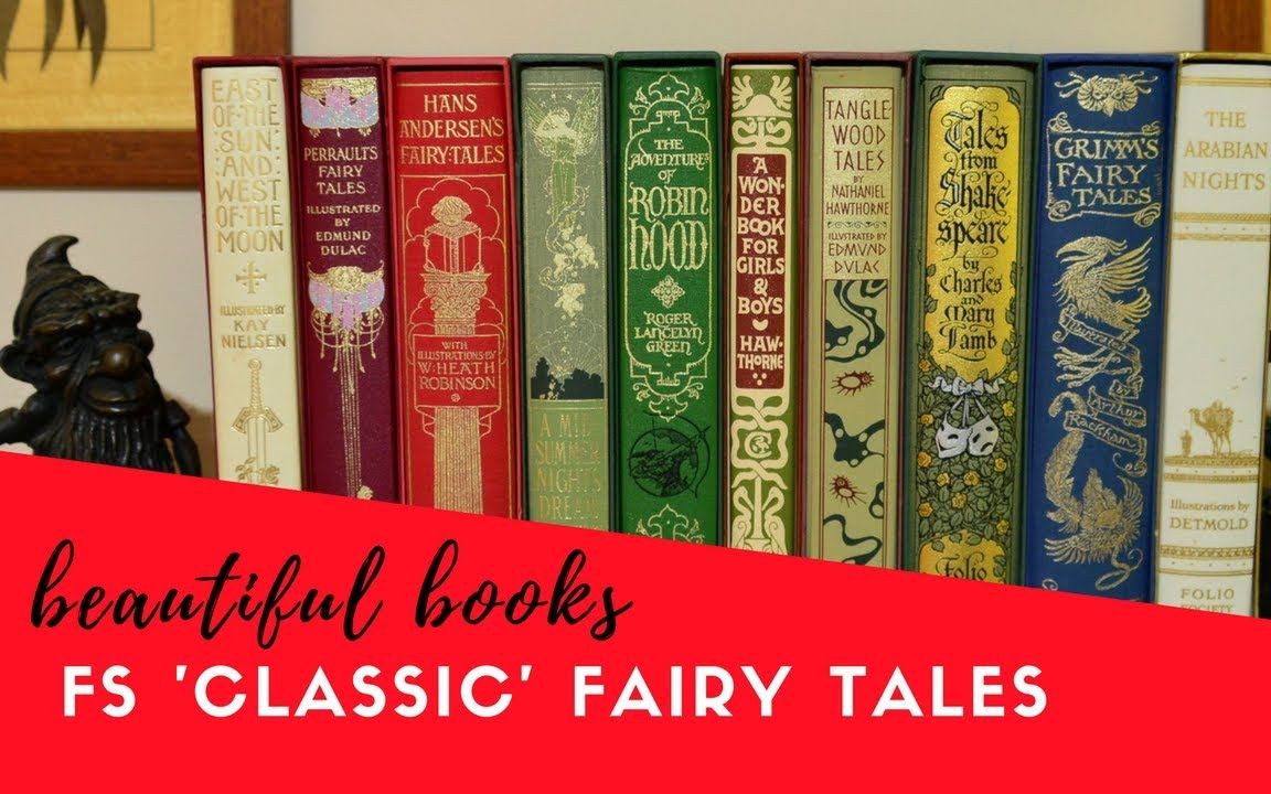 Folio Society经典童话书(Folio Society 'Classic' Fairy Tale Books)哔哩哔哩bilibili