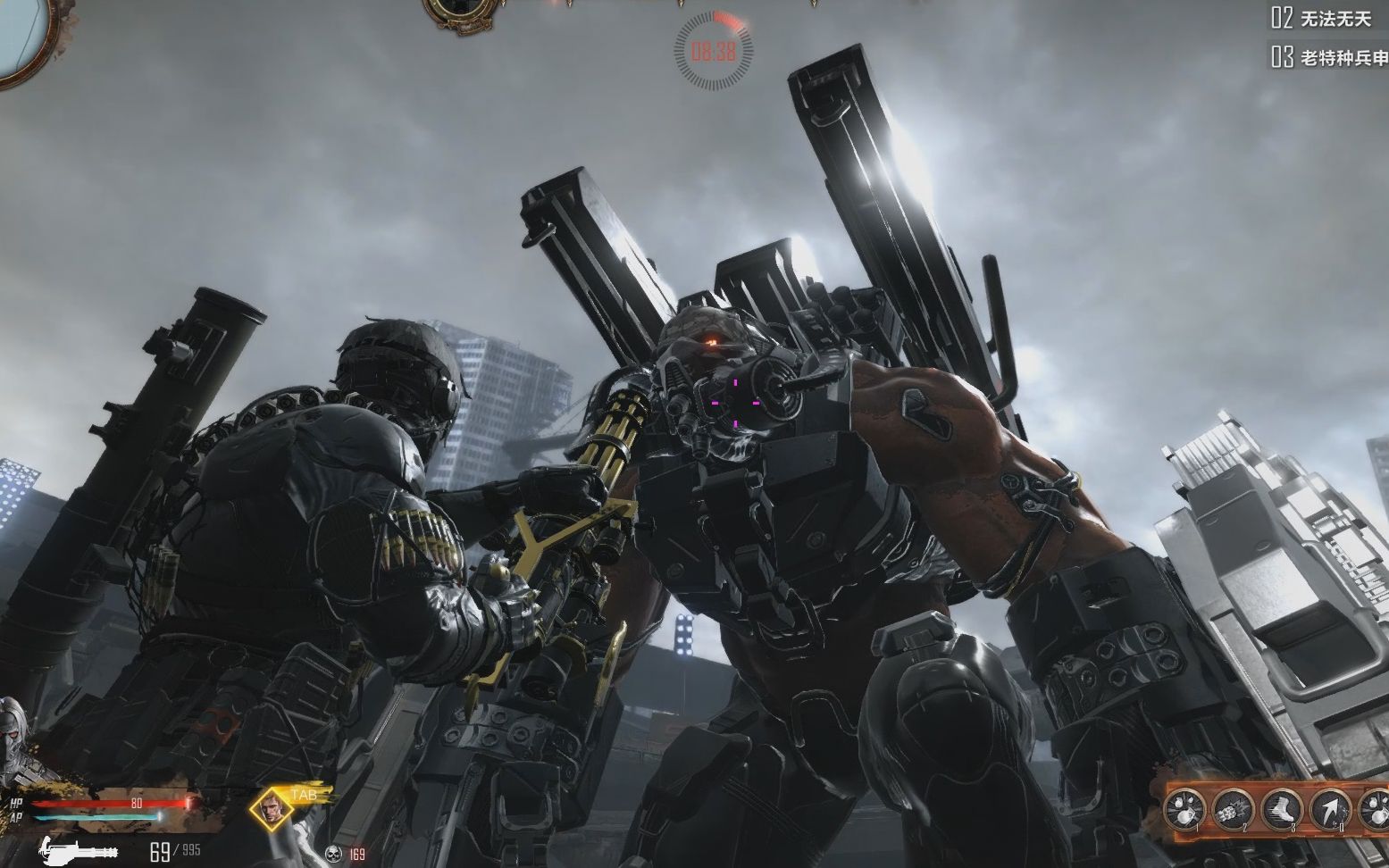 cfhd:史上最帅泰坦,挑战模式良心大作,效果很震撼!