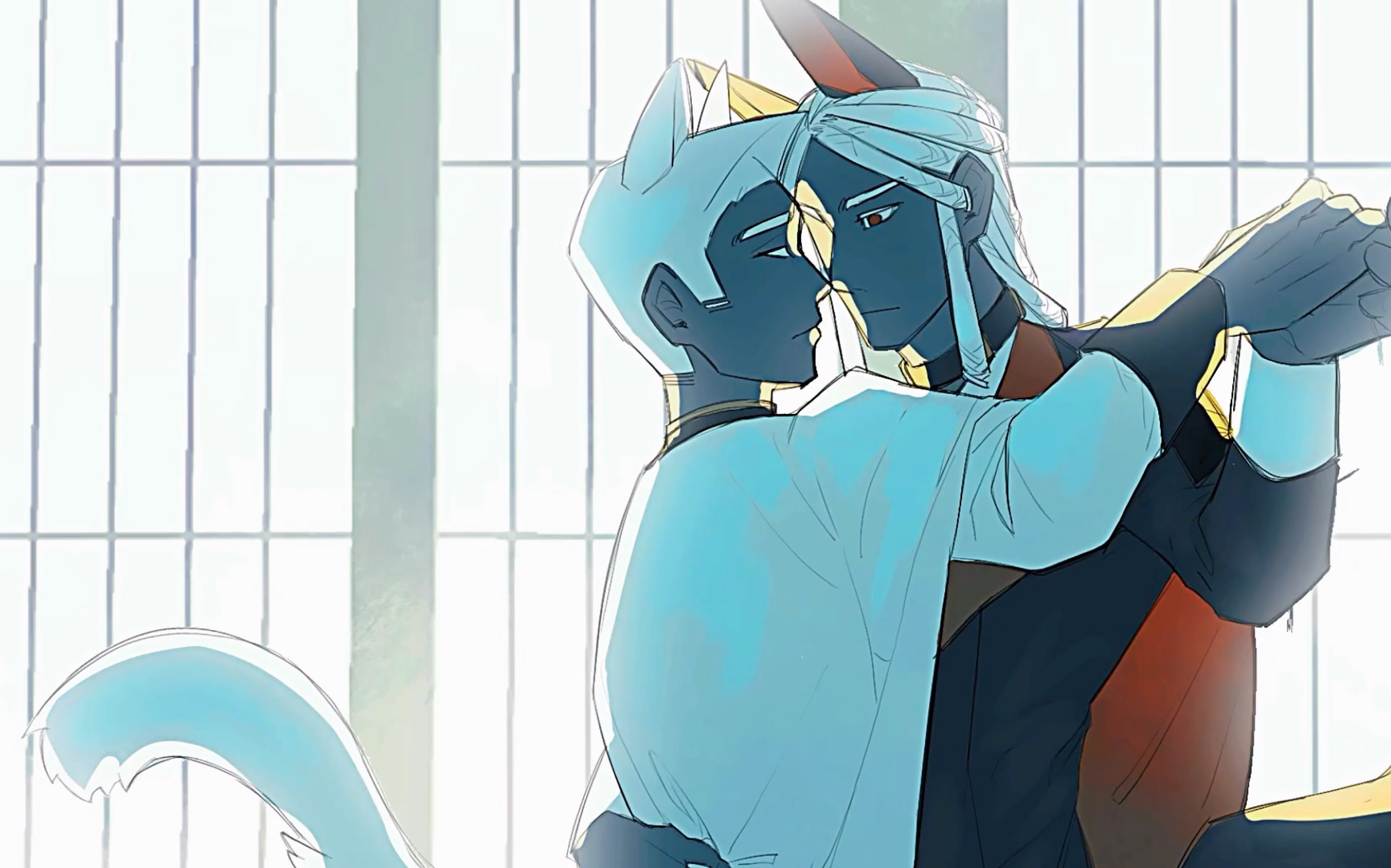 【光遇oc/脏平】他艰难的翻了个面