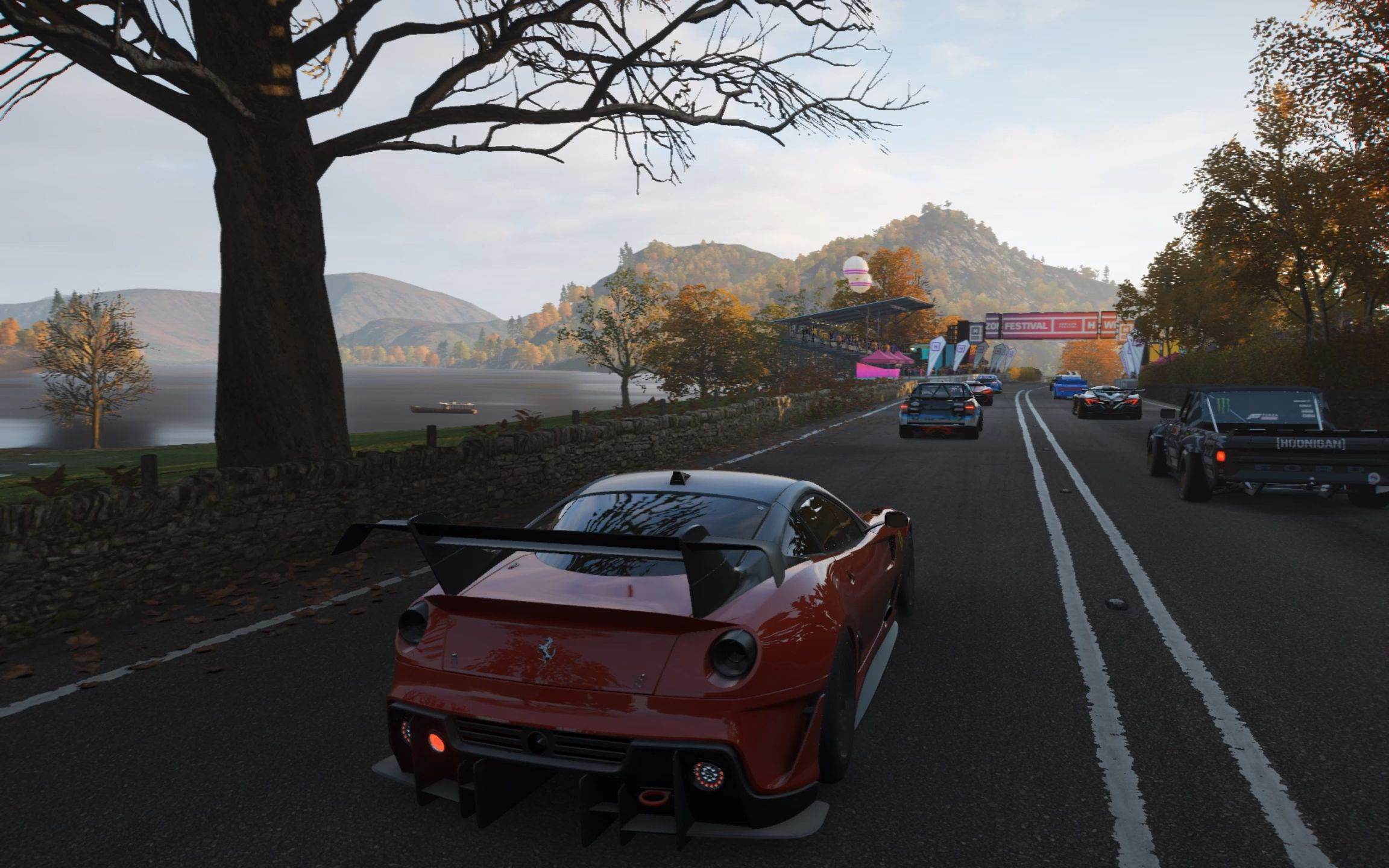 地平线4环岛726法拉利599xxe