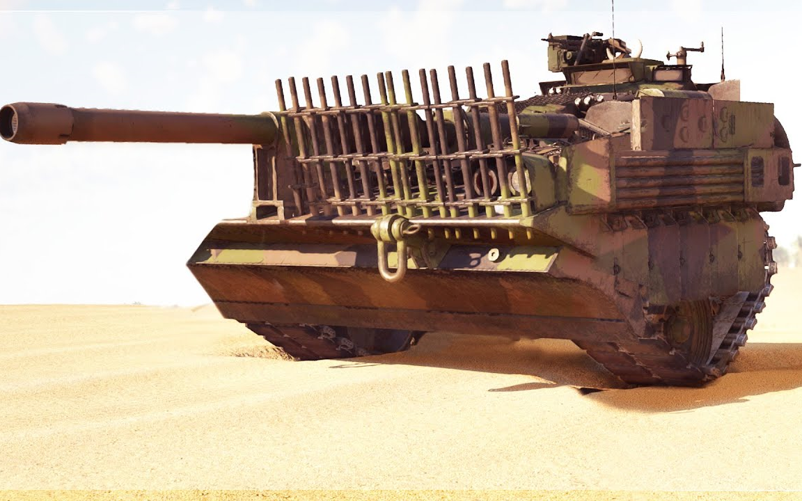 坦克世界〗瑞典王国冷战strv103b的原型车strv103-0前篇之茄子玩