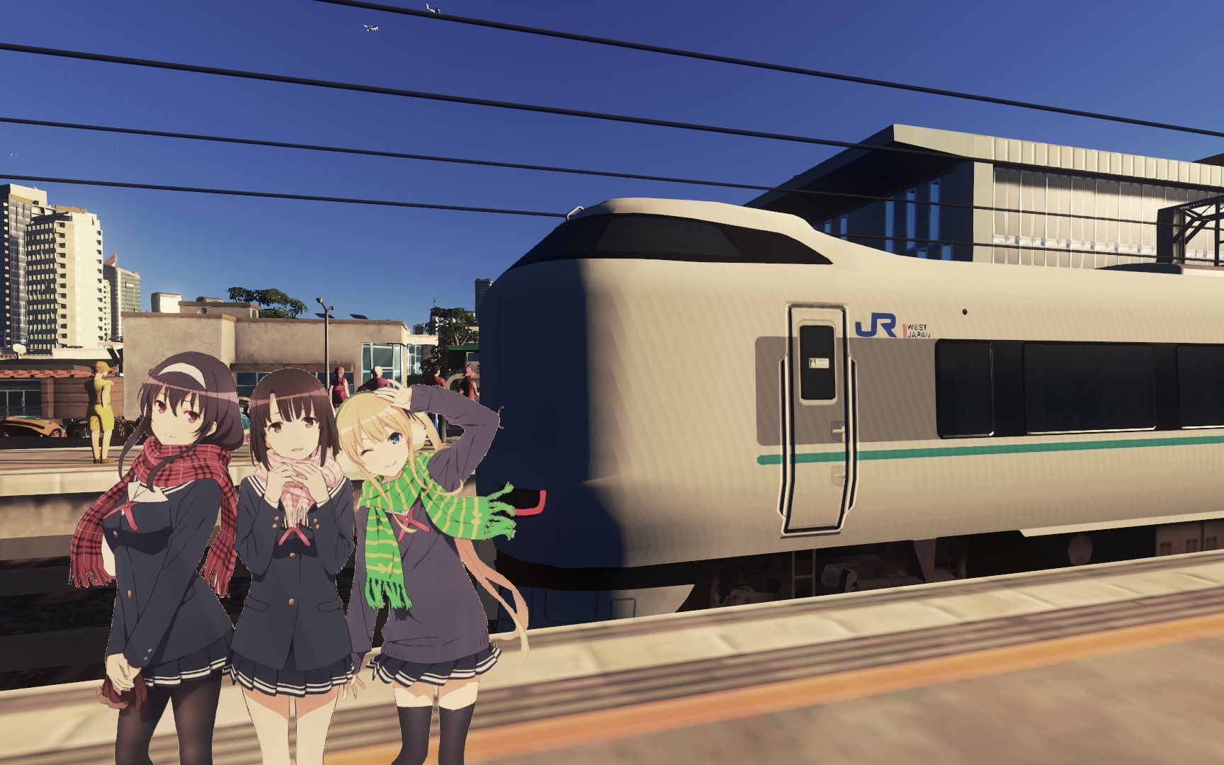 【二京铁道展望】第二回:拜托了287系/夕阳下的空港特快_哔哩哔哩 (゜