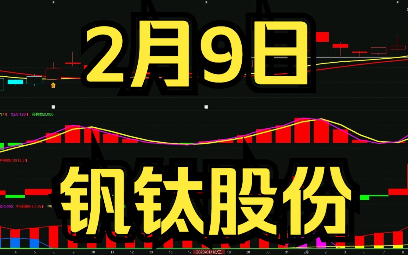 2.9钒钛股份:资金翻红持续反弹拉升,如何判断低吸高抛?哔哩哔哩bilibili