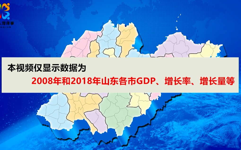 近10年山东GDP增长最快城市,不是青岛济南,而是一个三线城市!哔哩哔哩bilibili