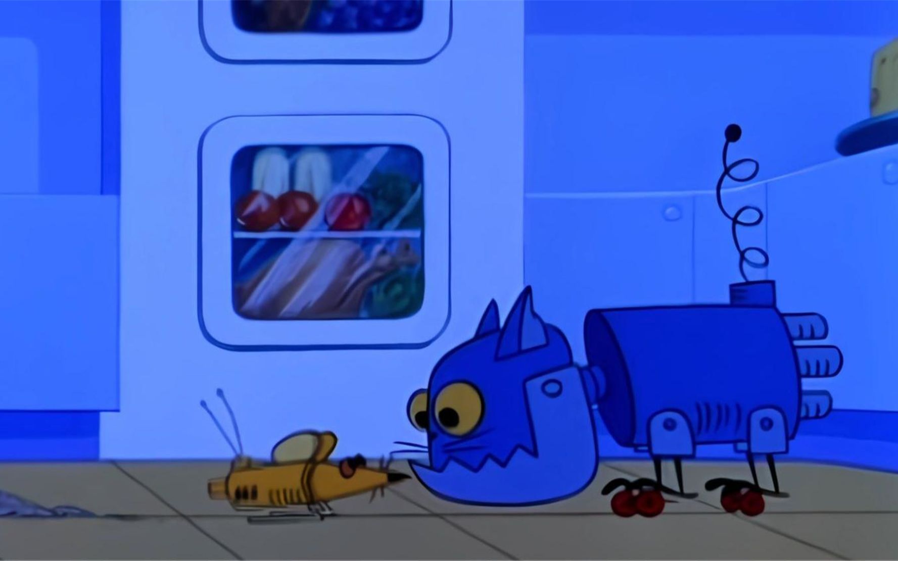 高科技玩家!杰瑞派出机器鼠,汤姆的机器猫前来应战