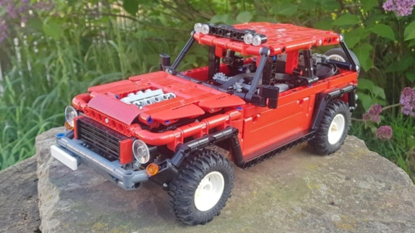 【视频PDF图纸】MOC183495 Small Scale RC Crawler [乐高积木moc]哔哩哔哩bilibili