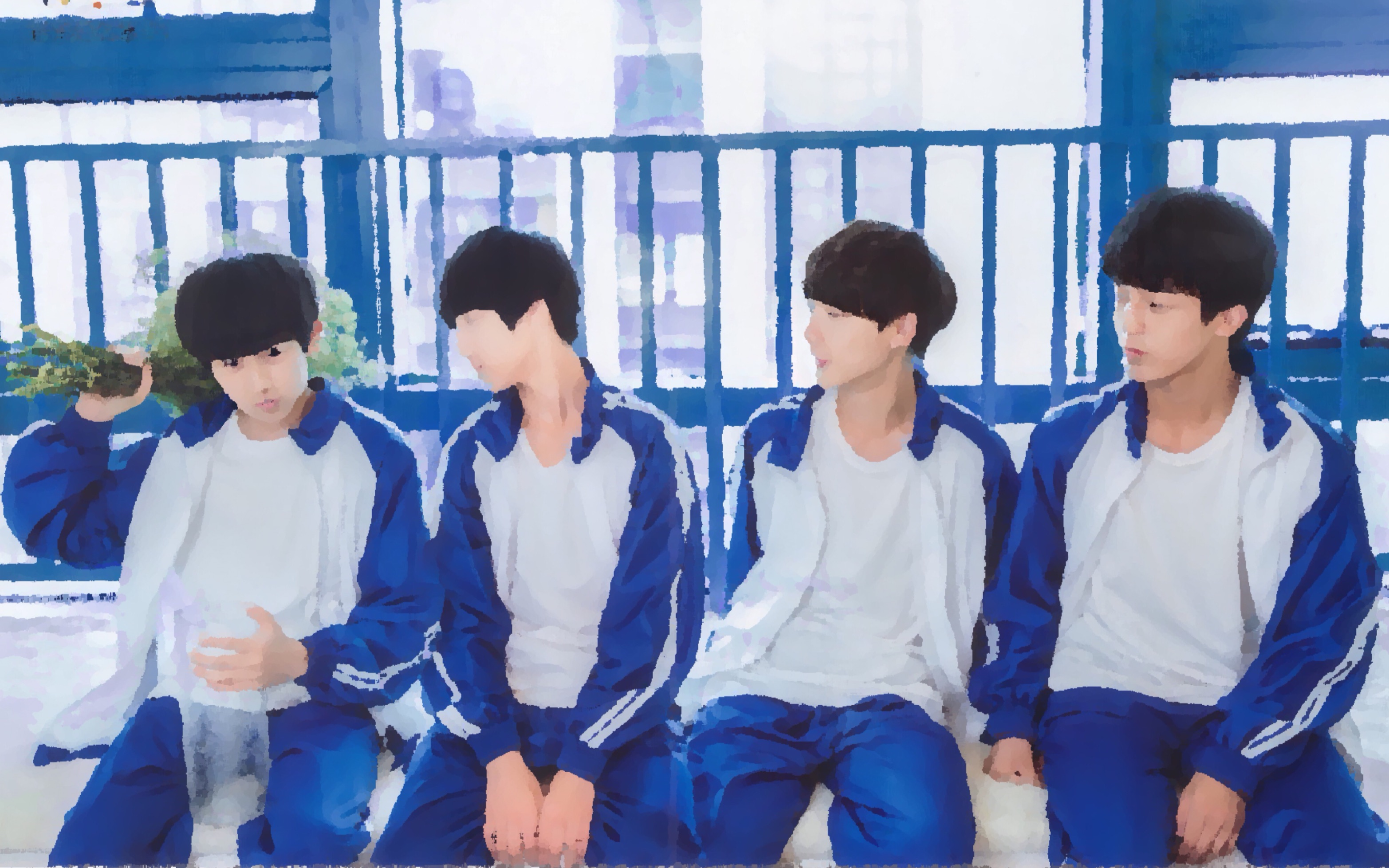 台风四子年少有你幸好彼此的青春都没有错过