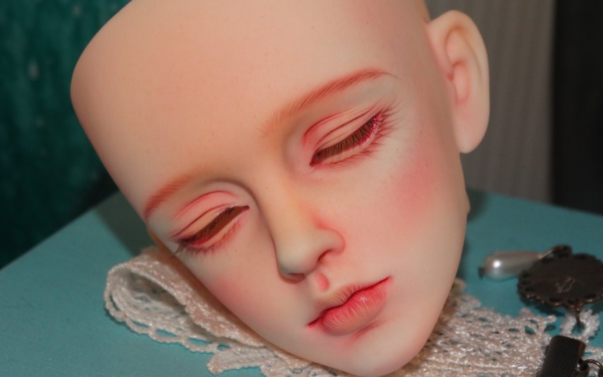 bjd开箱,我的安德烈送妆回来了,壮士超好!