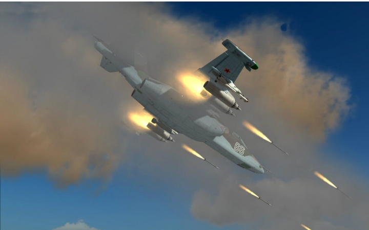 【DCS World】SU-25T KMGU子弹药布撒器_哔哩哔哩_bilibili