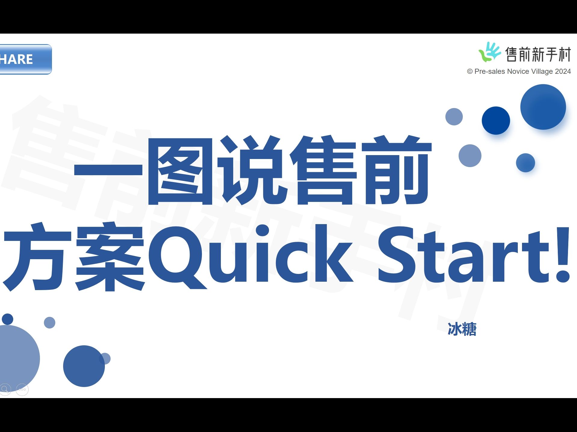 【一图说售前】写方案Quick Start! P1哔哩哔哩bilibili