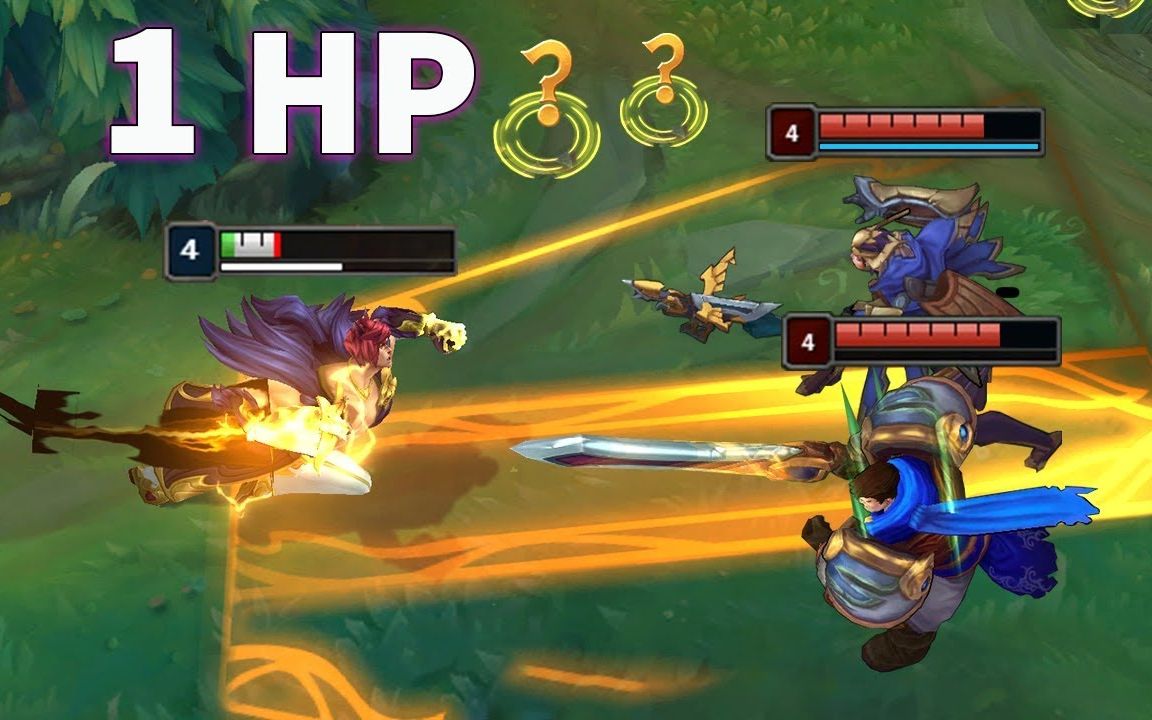 精彩残血秀集锦!- lol英雄联盟