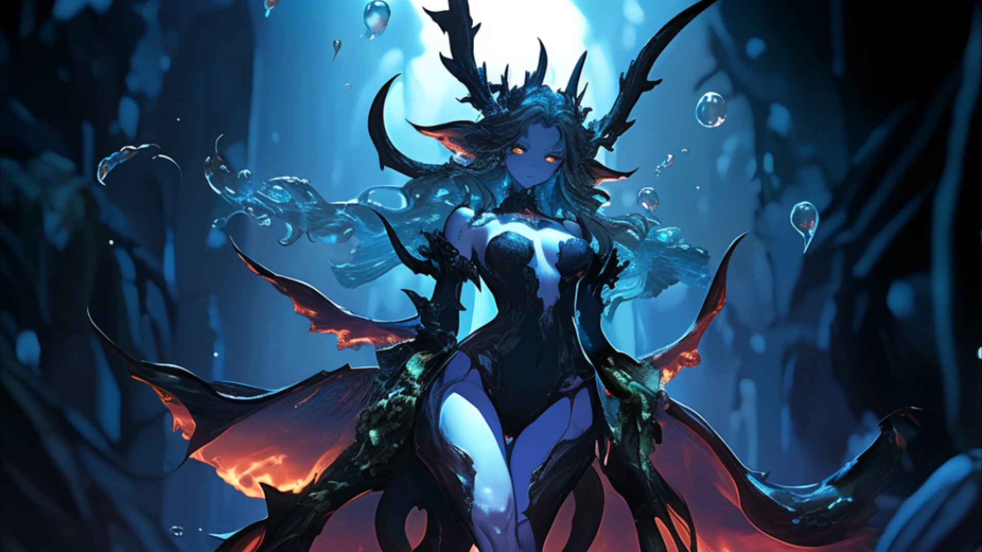 (ai绘图)深渊女神