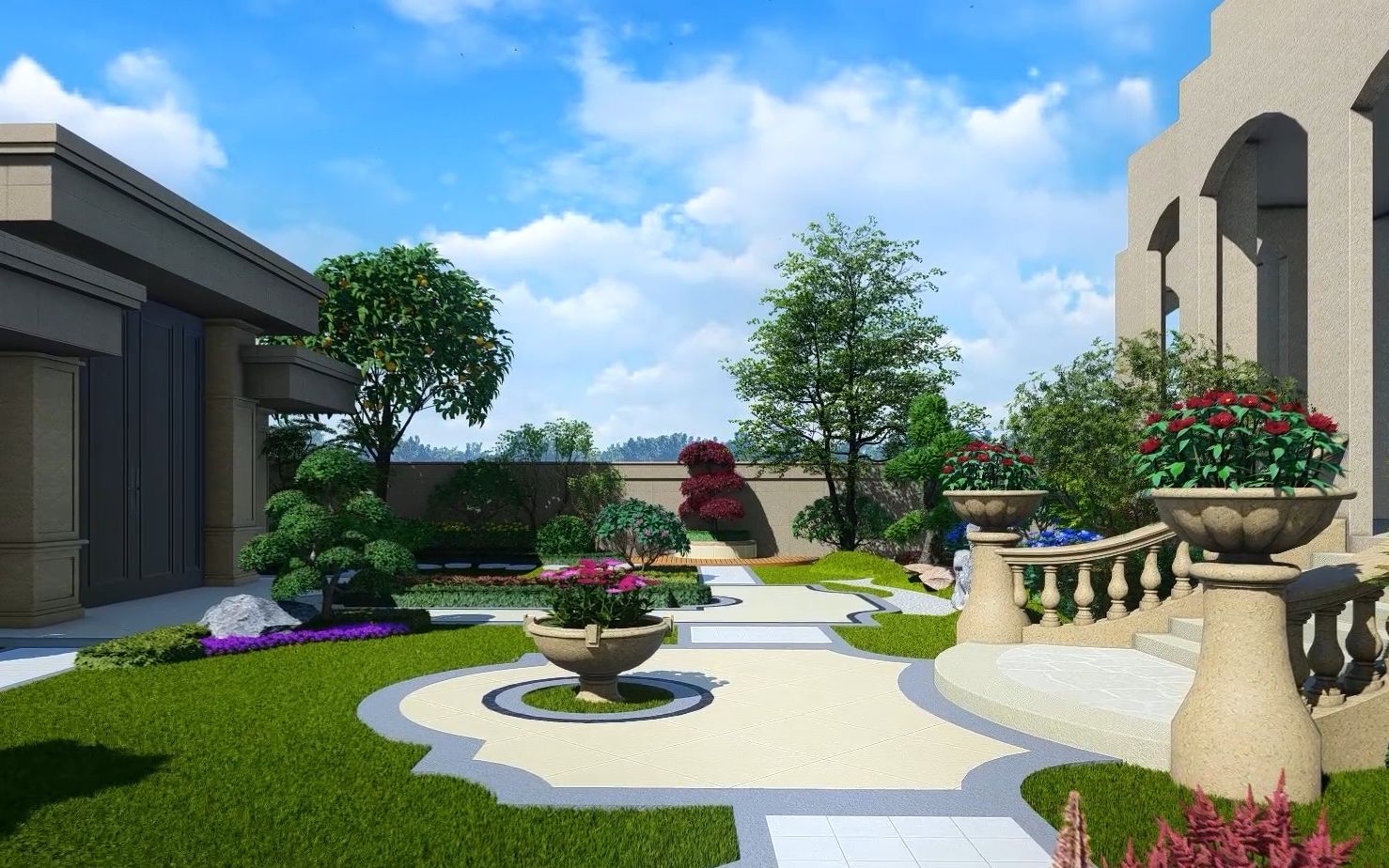 横店沈总_洋房庭院_2022.10.21