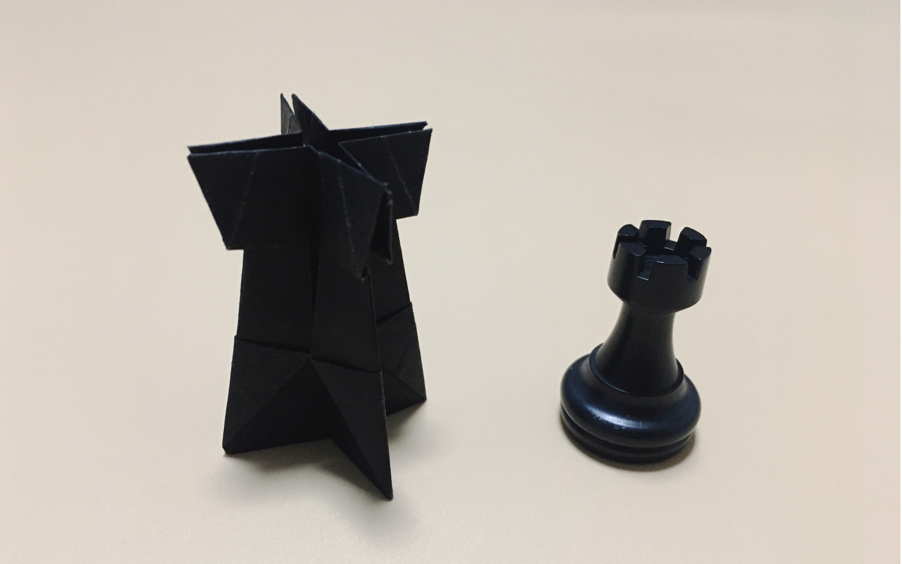 【折纸-车】教你折国际象棋,好看逼真,体验不一样的下棋乐趣!