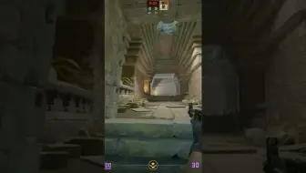 Molotov Default From Teample For Retake On Ancient In CS2 #cs2 #shorts