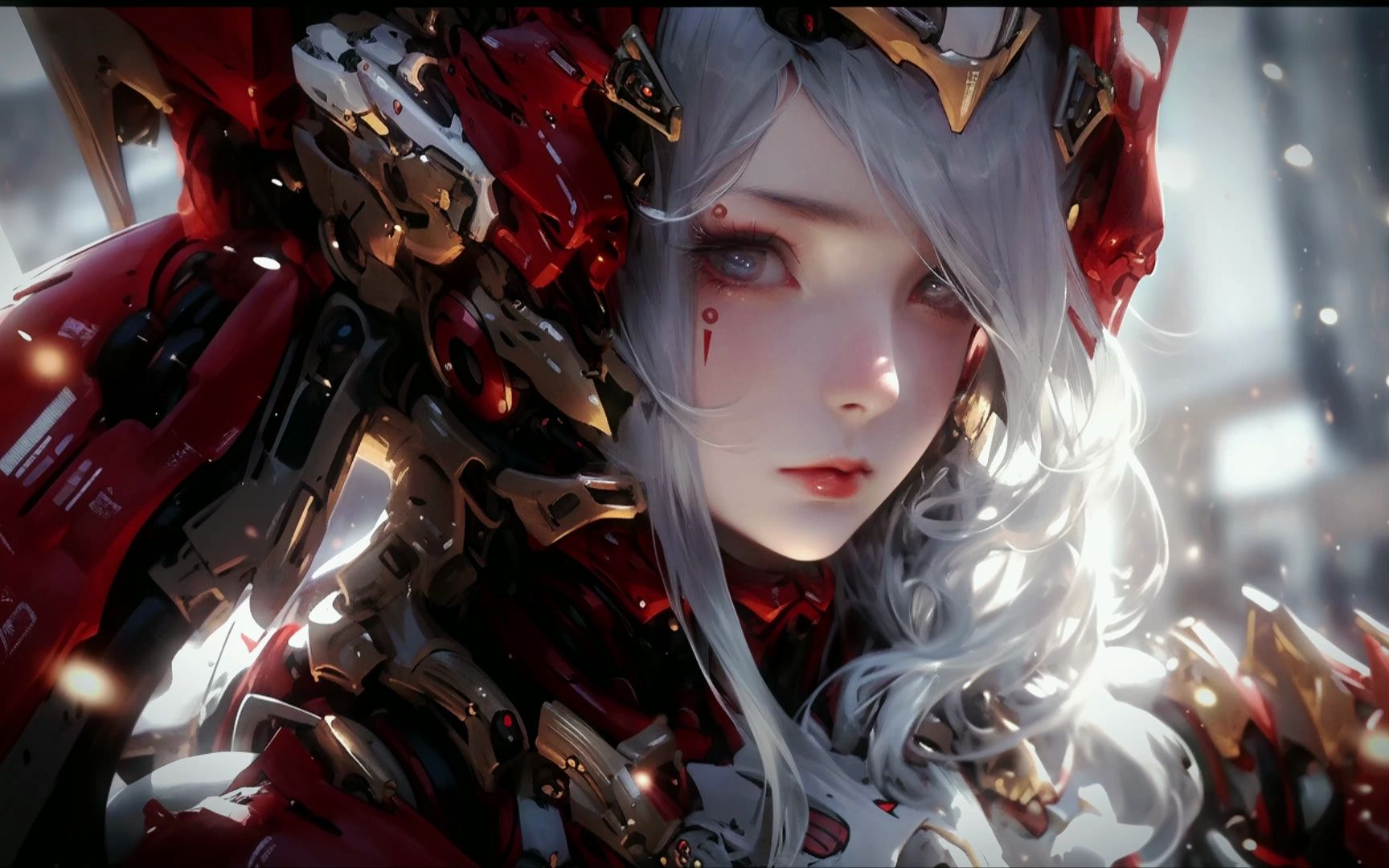 机甲女神之红色暴风
